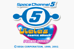 Space Channel 5 Ulalas Cosmic Attack screenshot 3 for GameBoy Advance